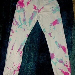 Amiri Tye Dye Organic Cotton Sweatpants